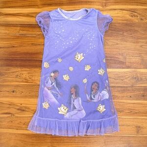 Disney Wish Layered Pajama Nightgown Size Small (6/6x)